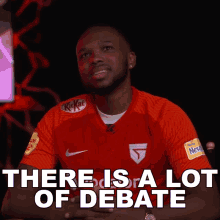 There Is A Lot Of Debate Giants Gaming GIF - There Is A Lot Of Debate Giants Gaming Argument GIFs