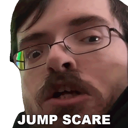 Jump Scare Ricky Berwick Sticker - Jump Scare Ricky Berwick That Scared Me Stickers