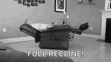 Recliner Sleep In Your Chair GIF