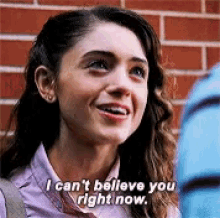 Natalia Dyer I Cant Beleive You Right Now GIF - Natalia Dyer I Cant Beleive You Right Now GIFs
