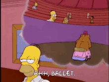 Homer Simpson GIF - Homer Simpson Ballet GIFs