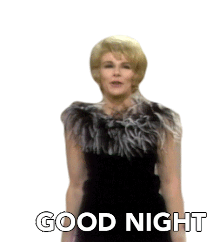 Good Night Joan Rivers Sticker - Good Night Joan Rivers The Ed Sullivan Show Stickers