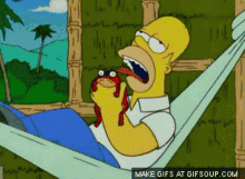 Homer Lick Toad GIF - Homer Lick Toad GIFs