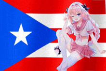 Puerto Rico Flag GIF - Puerto Rico Flag Femboy GIFs