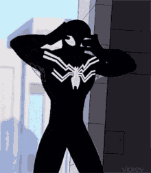 Spiderman Spectacular Spider Man GIF - Spiderman Spectacular Spider Man Black Spider Man GIFs