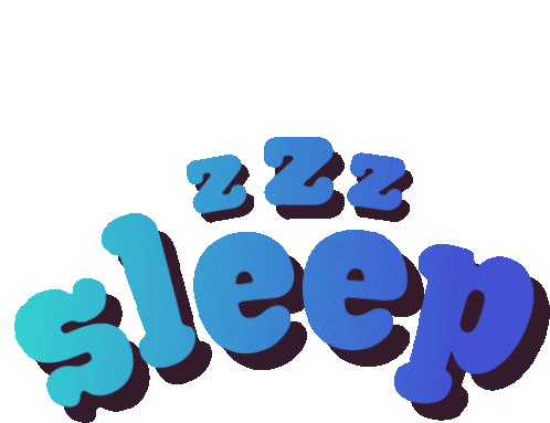 Sleep Rest Sticker - Sleep Rest Goodnight Stickers