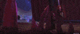 a computer generated image of a woman with a sword
