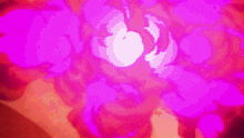 a person is standing in a dark room with a red background and a lot of blood coming out of their mouth .