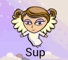 Angel Hello GIF - Angel Hello Sup GIFs