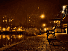 Rain Raining GIF - Rain Raining Night Time GIFs