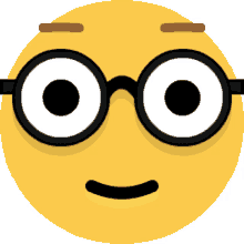 skype nerd glasses monke