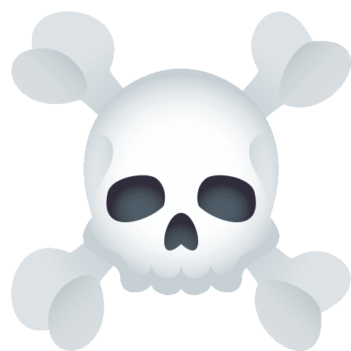 Skull And Crossbones People Sticker - Skull And Crossbones People Joypixels Stickers