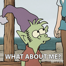 What About Me Elfo GIF - What About Me Elfo Disenchantment GIFs