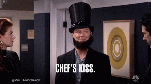 Chefs Kiss Flying Kiss 