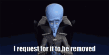 megamind balls removal removed request
