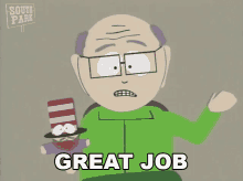 Great Job Mr Garrison GIF - Great Job Mr Garrison South Park GIFs