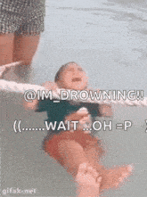Drowning GIF