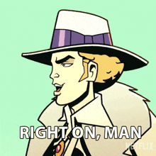 Right On Man Flyboy GIF - Right On Man Flyboy Agent Elvis GIFs