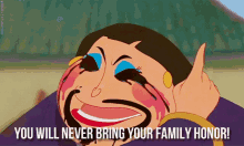 mulan matchmaker you will never bring your family honor ruin make up