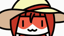 a cartoon character wearing a hat and sunglasses