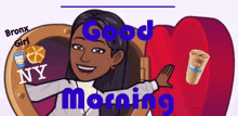 Good Morning Bronx Girl GIF - Good Morning Bronx Girl GIFs