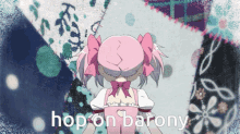 Barony Hop On GIF - Barony Hop On Madoka GIFs