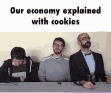 Money Our Economy Explained With Cookies GIF - Money Our Economy Explained With Cookies Eating GIFs