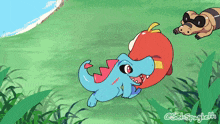 a cartoon drawing of a crocodile and a platypus by schispaggella