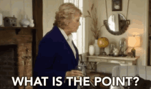 What Is The Point So What GIF - What Is The Point Point What GIFs