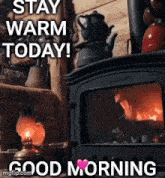 Stay Warm Good Morning GIF