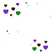a white background with hearts and arabic writing