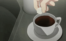 Coffee Anime GIF - Coffee Anime Sugar GIFs