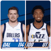 Dallas Mavericks (114) Vs. Utah Jazz (100) Post Game GIF - Nba Basketball Nba 2021 GIFs