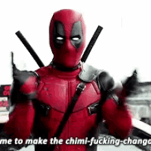 Deadpool Time To Change GIF - Deadpool Time To Change Superhero GIFs