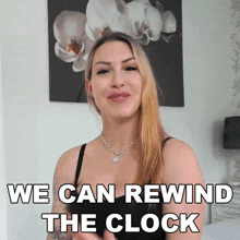 We Can Rewind The Clock Tracy Kiss GIF