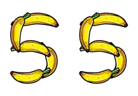the letter s is made of bananas and the letter s is made of bananas
