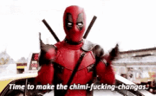 Deadpool Chimichangas GIF