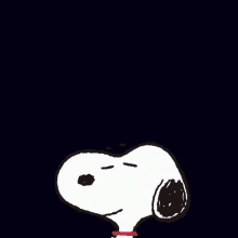thanks snoopy peanuts leaping