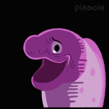 Nervous Smile Moray Eel GIF - Nervous Smile Moray Eel Pikaole GIFs