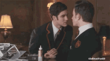 glee klaine kiss making out gay