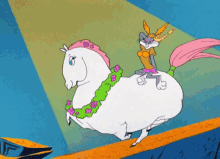 The Greatest Horse In All Of Animation History GIF - Bugsbunny Ride Horse GIFs