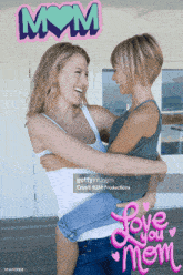 Mother And Daughter I Love My Mom GIF - Mother And Daughter I Love My Mom Carrying GIFs