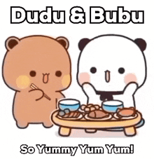 Dudu Bubu Love Aww Cute GIF