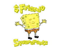 Friendo Spongebob Sticker