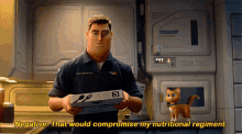 Lightyear Negative GIF - Lightyear Negative That Would Compromise My Nutritional Regiment GIFs