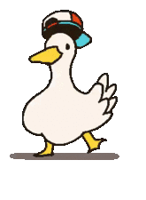 Duck Dance Sticker - Duck Dance Dancing Stickers