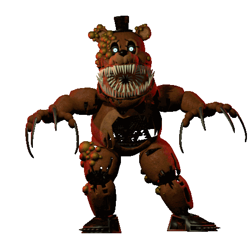 Twisted Freddy Freddy Fazbear Sticker - Twisted Freddy Freddy fazbear Five  nights at freddy's - Discover & Share GIFs