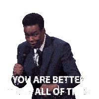 You Are Better Then All Of Them Chris Rock Sticker - You Are Better Then All Of Them Chris Rock Mark Twain Prize Stickers
