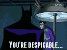 Despicable Batman GIF - Despicable Batman Joker GIFs