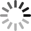 a black and white image of a loading circle with a shadow on a white background .